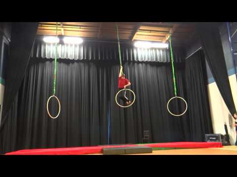 Aerial Hoop Performance - "Somewhere Only We Know" by Lily Allen