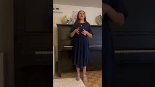 Dans La Nuit sung by Ximena Garcia- Sarah Brightman arrangement