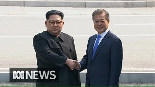 Kim Jong-un crosses border into South Korea for historic peace talks