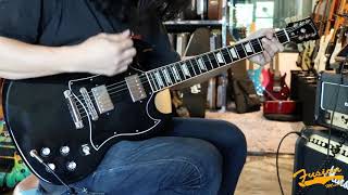 Video thumbnail for Gibson SG standard Black 2016 by Fusionmusic Studio