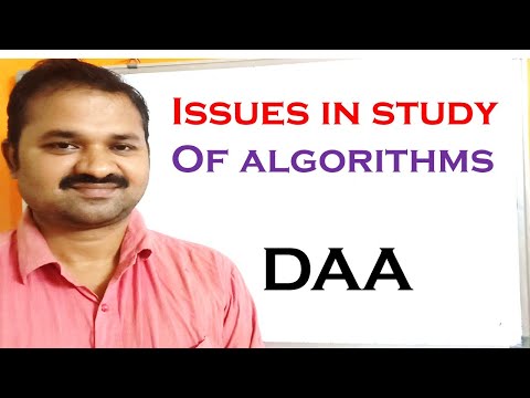 Characteristics of Algorithm