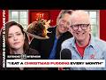 I Eat A Christmas Pudding Every Month RICHARD E GRANT CLAIRE FOY New Film Savage House