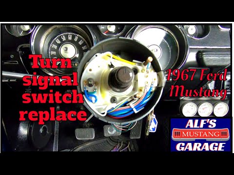 How to replace turn signal switch - 1967 Mustang