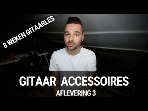 8 Weken Gitaarles - Gitaar accessoires