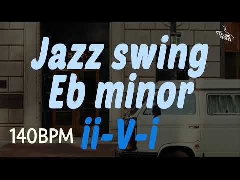 [BackingTrack] Jazz Swing ii-V-i Eb minor BPM140