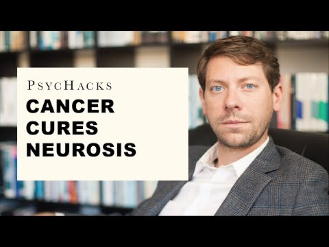 Cancer CURES neurosis: real problems put things in perspective