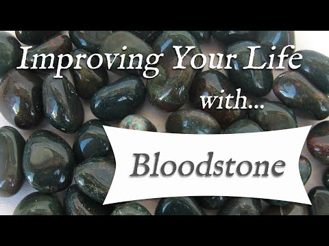 BLOODSTONE 💎 TOP 4 Crystal Wisdom Benefits of Bloodstone Crystal! | Stone of Courage