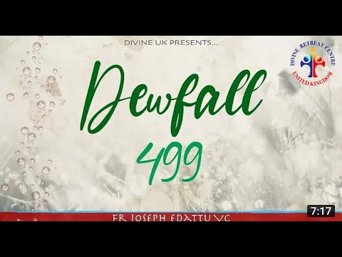 Dewfall 499 - Don't compare yourself