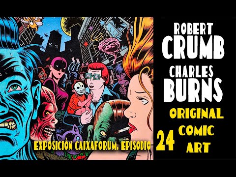 Robert CRUMB - Charles BURNS - Gilbert SHELTON. The Freak Brothers Original Comic Art.