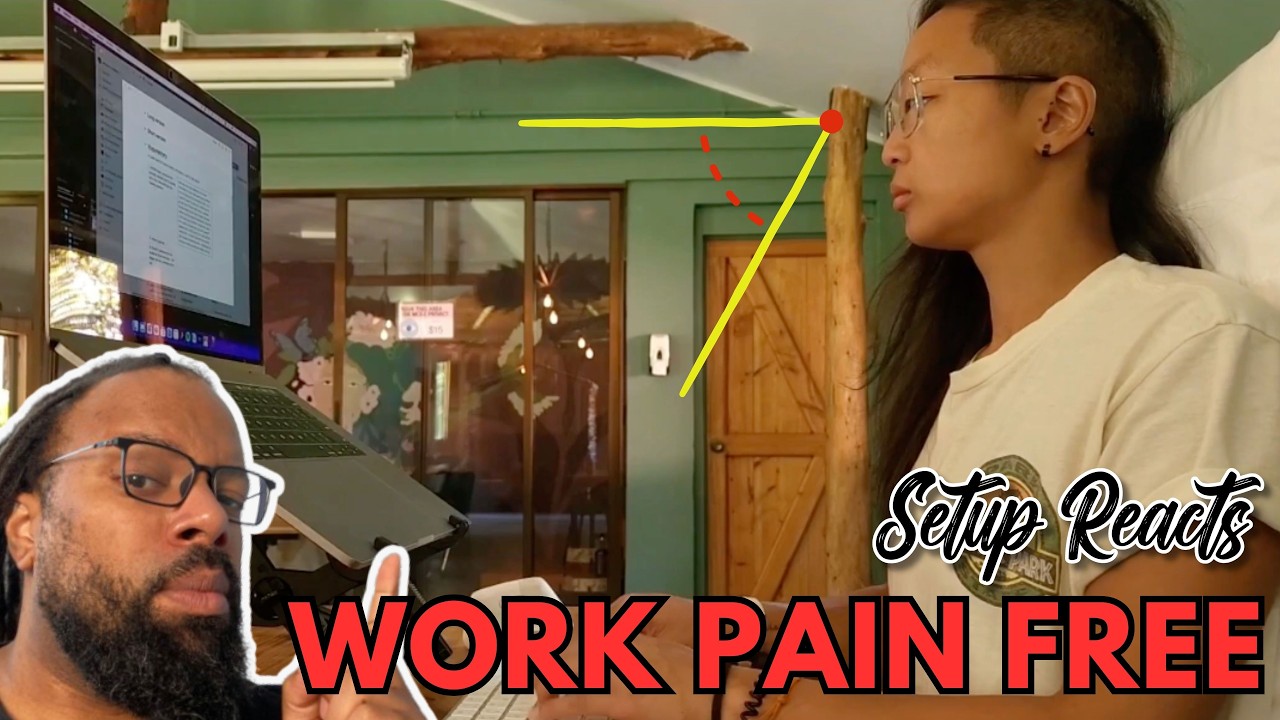 Digital Nomad Pain-Free Working Tips: Setup Reacts Episode