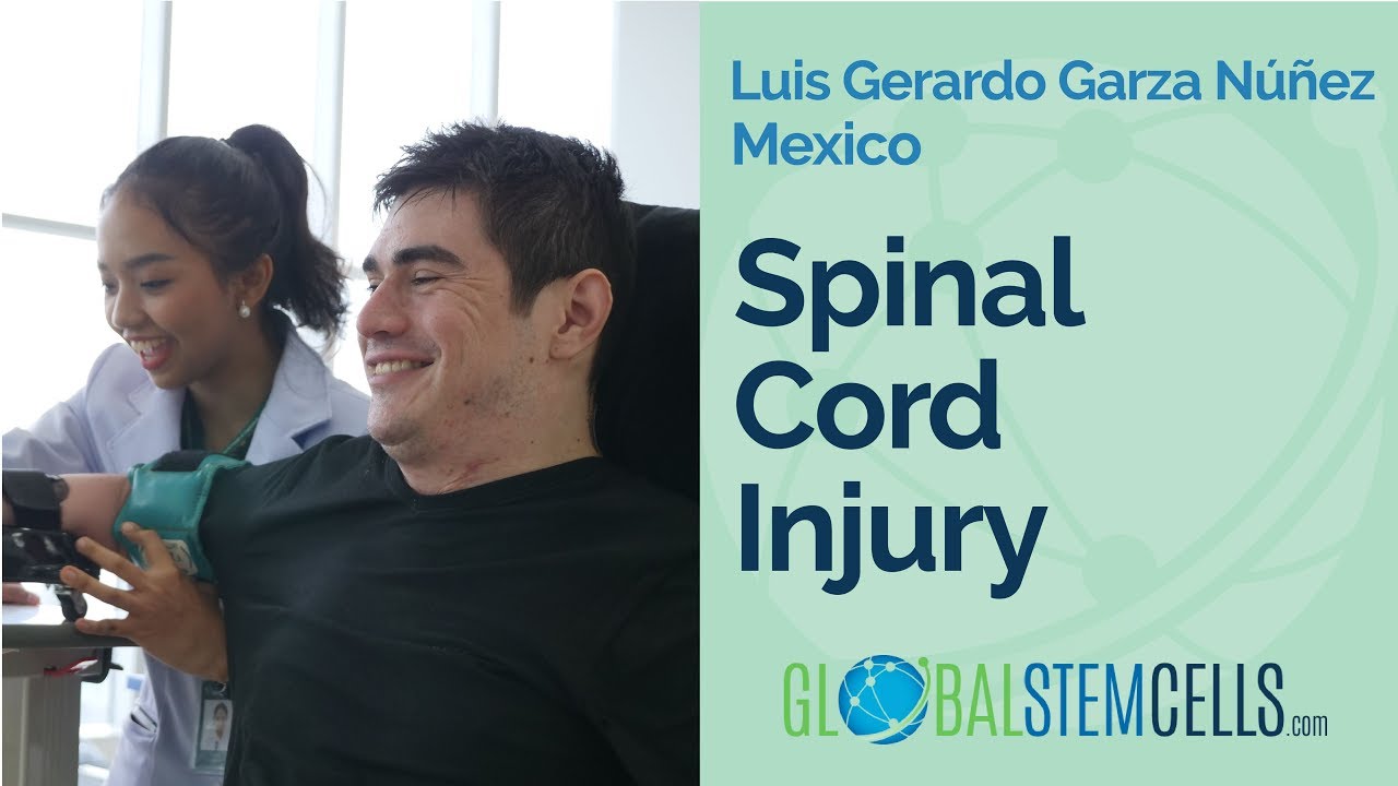 Spinal Cord Injury Patient Luis from Mexico Shares His Cellular Treatment Experience