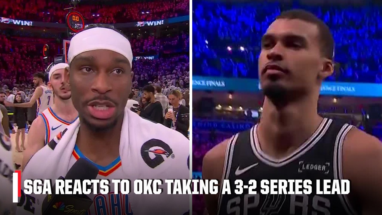 Shai Gilgeous-Alexander credits OKC's depth after the Thunder's Game 5 victory ⚡️ | NBA on ESPN