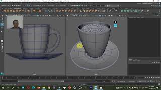 Model cup of Coffee, Maya Tutorial Khmer knowledge _010 at Nu Co3Mc1