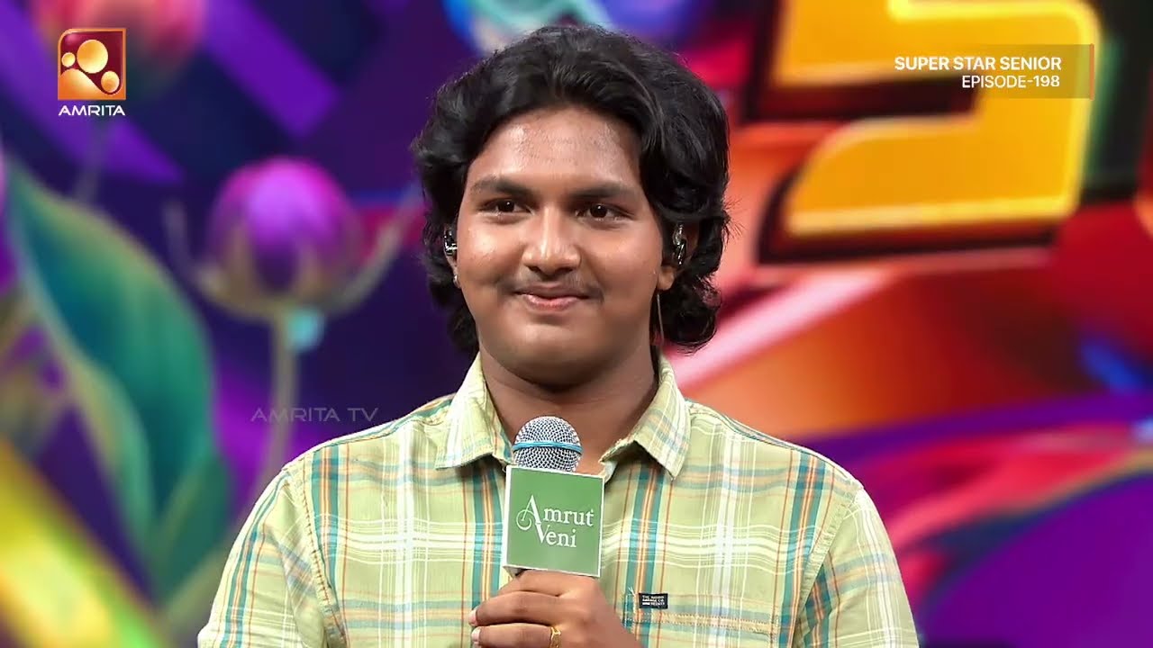 രണ്ടാളും പാട്ട് മനോഹരമാക്കി | Panineerumay | Archana | Badri | JuniorV/SSeniorRound|Epi198