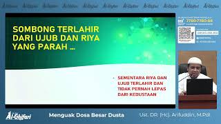 Download lagu Menguak Dosa Besar Dusta |  Ustadz DR. (Hc). Arifuddin, M.PdI. mp3