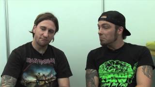 Bullet For My Valentine interview - Michael and Michael (part 1)