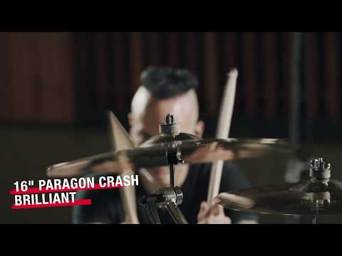 Sabian NP1608N 16 Paragon Crash – 16 Zoll Becken, Entworfen Mit Neil Peart, Für Rock & Mehr