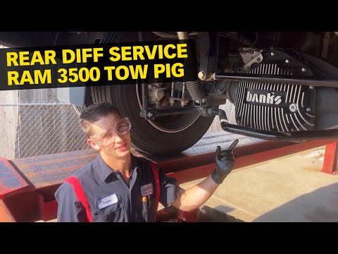 RAM 3500 Rear Differential Service After Towing 30,000 lbs