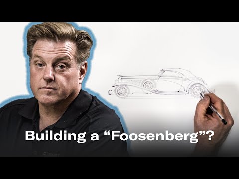 "The Foosenberg?" Redesigning a period-correct Duesenberg | Chip Foose Draws a Car - Ep. 8