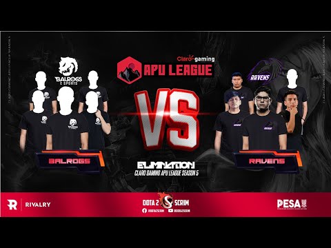 Balrogs vs Ravens - Claro Gaming Apu League Season 5 - Elimination - Game Highlights - BO3