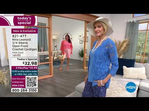 HSN | Nina Leonard Fashions 03.02.2023 - 12 PM