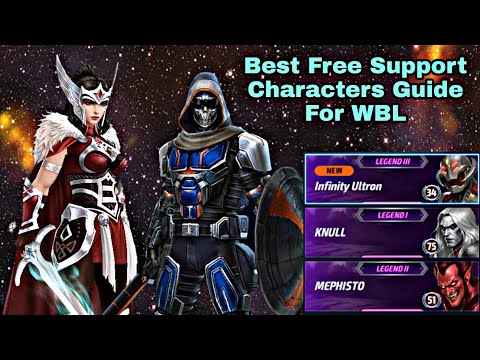 Best Free Support Characters Guide For WBL - Marvel Future Fight