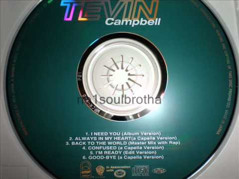 Tevin Campbell "Back To The World" (Master Mix with Rap)