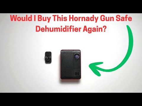 Review and Thoughts on the Hornady Model 95900 Rechargeable Gunsafe Dehumidifier