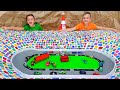 Vlad And Niki Play With Toy Cars And Build Speedway Track