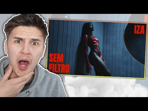 Alwhites Reacts to IZA - SEM FILTRO (Videoclipe Oficial) |🇬🇧UK Reaction