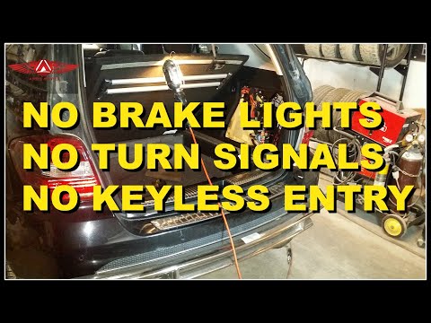 2008 Mercedes Benz ML320 CDI Rear SAM Box Causing Major Electrical Issues