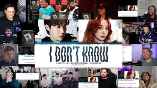 Download lagu j-hope 'i don't know' (with HUH YUNJIN of LE SSERAFIM) | Reaction Mashup mp3