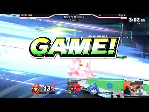 AK | Default (Samus) vs Rhigeku (Mega Man) - Local of Lafayette #23 (Winner's Round 3)