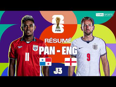 Résumé : ANGLETERRE - PANAMA, objectif PREMIÈRE PLACE pour les Three Lions (J3)