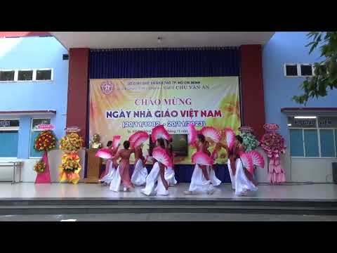 Tiết mục múa, chào mừng kỉ niệm 41 năm ngày nhà giáo Việt Nam