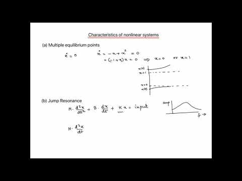Introduction To Nonlinear Systems