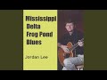 Mississippi Delta Frog Pond Blues (Eric Clapton-style acoustic b)