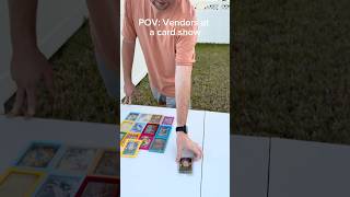Vendors at Card Shows be like #pokemon #cardshow #pokemoncards