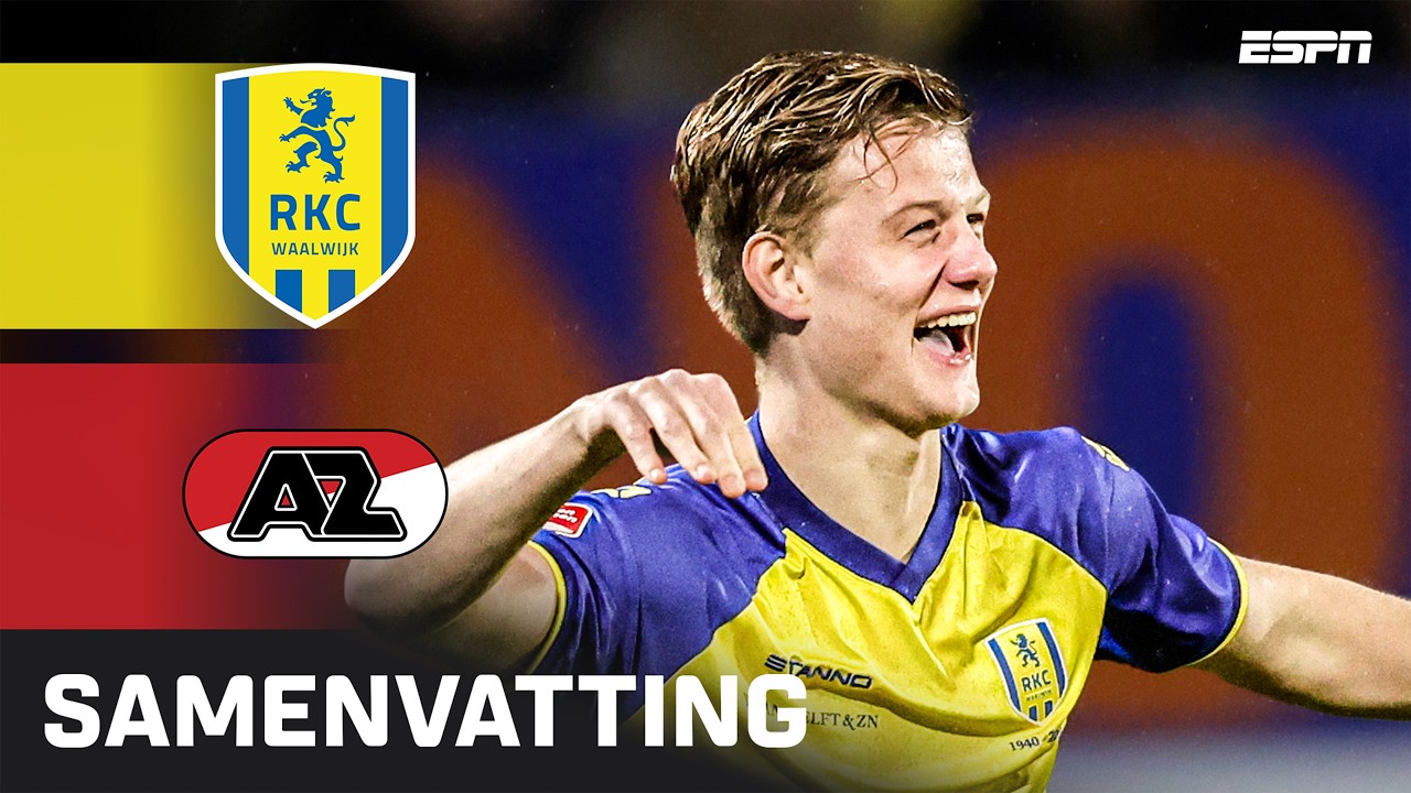 RKC Waalwijk vs Jong AZ Alkmaar Highlights