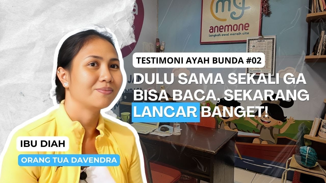 Testimoni Ayah Bunda Orang Tua Gung Davendra