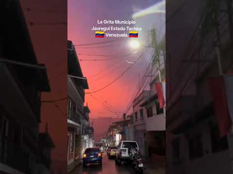 🇻🇪💓 La Grita Municipio Jauregui Estado Tachira Venezuela. 💓🇻🇪 #turismo