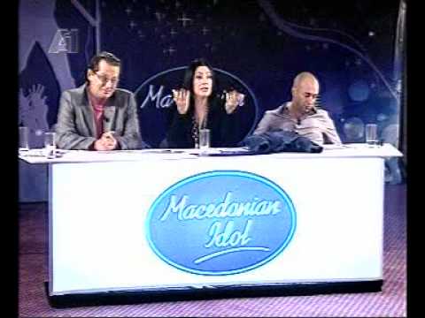 Macedonian Idol Viktor Apostolovski