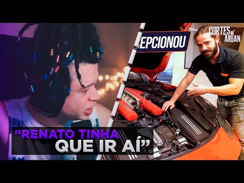 ARUAN REAGE A Preparamos a RARÍSSIMA Ferrari F12 com um motor V12 (AVANTGARDE) - Cortes do Aruan