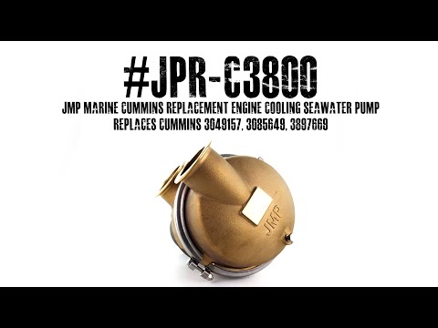JPR-C3800 JMP Marine Cummins Replacement Engine Cooling Seawater