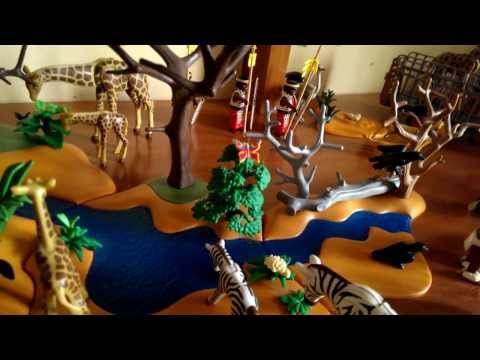 Download Youtube to mp3: Playmobil Safari Africa, animales.