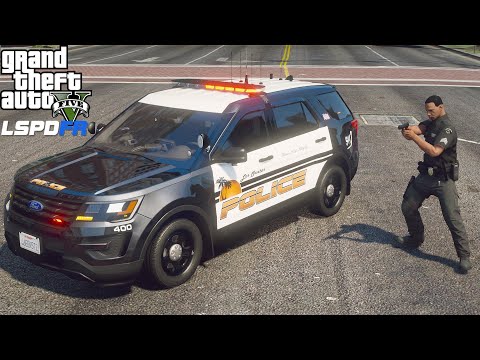 GTA 5 LSPDFR #782 Police Mod Is Back - City Patrol