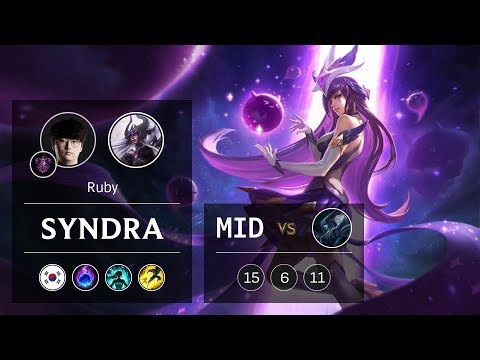Syndra Mid vs Lissandra - KR Master Patch 9.6