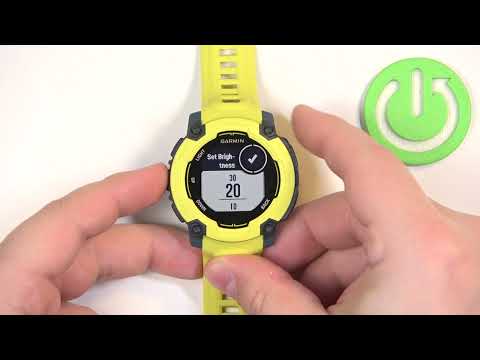 How to Adjust Backlight Brightness on GARMIN Instinct E 40mm