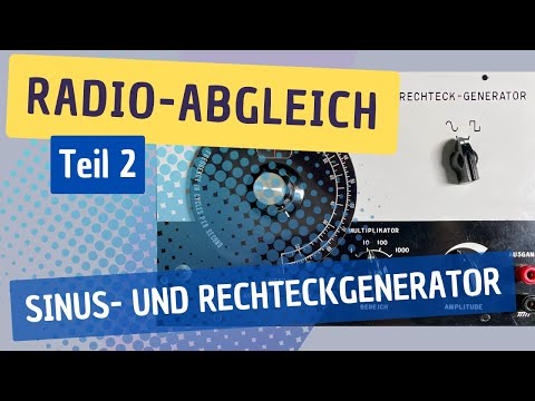 Reparatur Sinus- und Rechteckgenerator - Abgleich Teil 2
