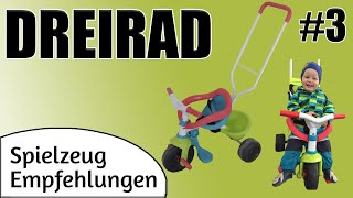 Spielzeug Empfehlung Dreirad von Smoby | Kinderfahrzeug | Be Move Komfort Pop Dreirad